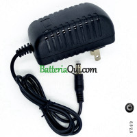 Adattatore CA/CC per caricabatterie/alimentatore 2,5x5,5 mm 9V 2A
