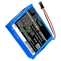 Batteria di ricambio per Extech BATT-74V Ms6200 Ms6100 Ms6060 MS6000