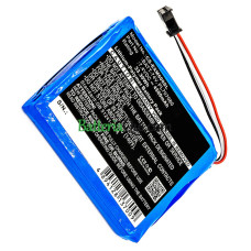 Batteria di ricambio per Extech BATT-74V Ms6200 Ms6100 Ms6060 MS6000