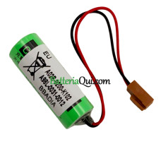 Batteria di ricambio per FANUC A98L-0031-0012 CR17450SE-R A02B-0200-K102