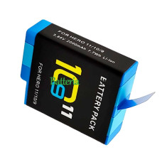 Batteria di ricambio per Gopro Hero9 10 AHDBT-901