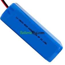 Batteria di ricambio per PLC ES-750 Li-18650-4S2P-4400mAh
