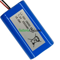 Batteria di ricambio per PLC Li-ion-18650-2S