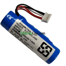 Batteria di ricambio per PLC RLX18650-2000