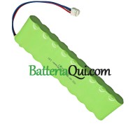 Batteria di ricambio per Nihon-Kohden ECG-2250 ECG-2150 SB-901D