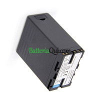 Batteria sostitutiva per Sony D-TAP PMW-200 PMW-EX280 PMW-EX260 PMW-F3K PMW-100 PMW-EX160 USB con
