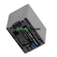 Batteria sostitutiva per Sony HDR-350 HDR-350E 2400mAh HDR-550 HDR-550E