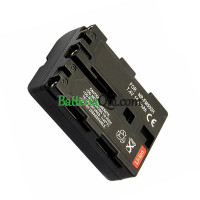 Batteria sostitutiva per Sony NP-FM50 FM500H 1500mAh FM55H