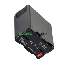 Batteria sostitutiva per Sony PMW-F3L PMW-EX280 PMW-150 4800mAh PMW-EX160