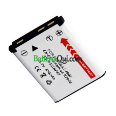 Batteria sostitutiva per Casio EX-S5 EX-Z550 EX-Z330 EX-S5BE EX-Z280 EX-Z270PK