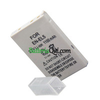 Batteria sostitutiva per Nikon 7900 1100mAh Coolpix EN-EL5 P5100 P6000 5900