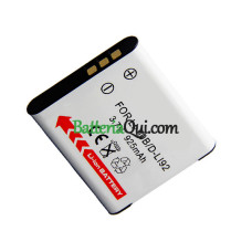 Batteria sostitutiva per Pentax 925mAh D-Li92
