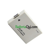 Batteria sostitutiva per Canon R200/HF HF R26 BP-110 R20/HF R21/HF R28/LEGRIA HFR206/HF