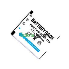 Batteria sostitutiva per Casio EX-Z2000 NP-110 EX-Z200