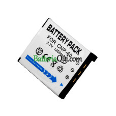 Batteria sostitutiva per Casio EX-Z9 EX-Z85 EX-Z80 Zoom Zoom NP-60 Zoom EX-Z20 EX-Z19 Zoom EX-S10 EX-Z90