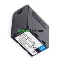 Batteria sostitutiva per JVC 7800mAh con uscita HM650 GY-HMQ10 USB 75 SSL-JVC50 78 HM600 SSL-JVC70