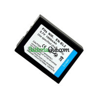 Batteria sostitutiva per Nikon EN-EL2 2500 Coolpix SQ Coolpix Coolpix 3500