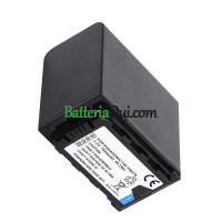 Batteria sostitutiva per Panasonic AJ-PX298 7800mAh HC-MDH2 DVX200 VW-VBD78