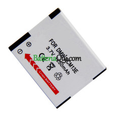Batteria sostitutiva per Panasonic DCM-TZ40 DCM-FT5 DMW-BCM13 DCM-ZS30 1250mAh DCM-TS5 DCM-TZ41