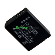 Batteria sostitutiva per Panasonic ZR1 TZ6 DMW-BCG10E TZ7 ZS1 BCG10 ZS5 ZS1 ZS3 ZS7 DZR3 ZX1
