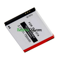 Batteria sostitutiva per Samsung ST600 ST500 ST50 PL150 ST550 ST45 750mAh SLB-07A