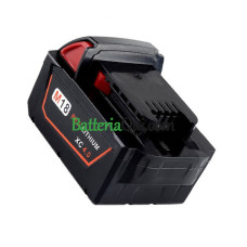 Batteria di ricambio per ioni di litio Milwaukee 48-11-1840 M18 4Ah 18Volt