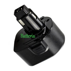 Batteria sostitutiva per Dewalt DW050 DC750KA DW902 9.6Volt DC855KA DW050K DW926