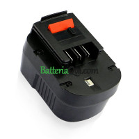Batteria di ricambio per Black & Decker HPD12K-2 HPD1202 KC2000FK PS12HAK 12Volt HPD1200 HPD1202KF