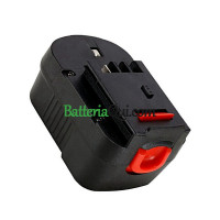 Batteria sostitutiva per Black & Decker HP146F3B HP146F3K HP146FBH HP146F2B 14.4Volt HP148F2
