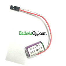 Batteria di ricambio per PLC 6ES7971-1AA00-0AA0 S7-300 3,6 V.