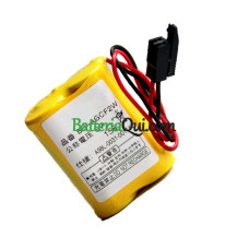Batteria sostitutiva per Fanuc A98L-0031-0011 # L BR-AGCF2W A06B-6093-K001 ConNector nero