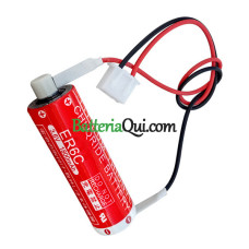 Batteria sostitutiva per Mitsubishi FX2N/1N AA F2-40BL ER6C 3.6V