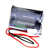 Batteria sostitutiva per PLC 3V CR17450 2CR17450