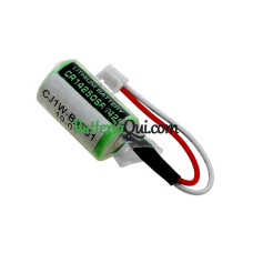Batteria sostitutiva per PLC CP1H CJ1W-BAT01 CP1L 3V