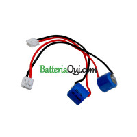 Batteria sostitutiva per PLC CR1/3N 3V AFP1801 FP1