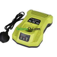Caricabatterie di ricambio per caricabatterie Ryobi p100103104107108 18V Quick 3A 12V 14.4V