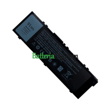 Batteria di ricambio per Dell Precision 17 7710 GR5D3 0FNY7 RDYCT