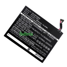 Batteria sostitutiva per HP Pro 408 T5L65PA L4A35UT G1 I508O Tablet MLP3810980