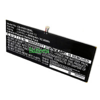 Batteria sostitutiva per Huawei d-01H LTE M2 10.1 M2-A04L Mediapad dtab HB3484V3EAW-12
