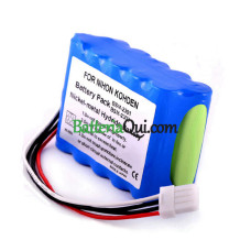 Batteria sostitutiva per Nihon-Kohden 2354A 10HR-4/3FAUC-NK