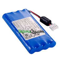 Batteria sostitutiva per Fukuda FX-7540 FCP-7541 T8HR4/3FAUC-5887 FX-7542