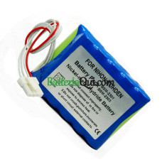 Batteria sostitutiva per Nihon-Kohden BSM-2300 BSM-1100 BSM-73 TEC-X062 TEC-8200
