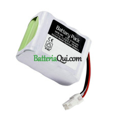 Batteria sostitutiva per Nihon-Kohden NKB-302 OPV-1500 OPV-1500K X064
